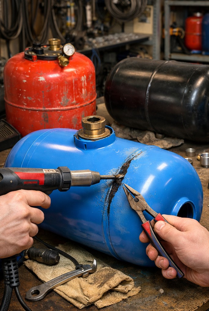 Диагностика гидробаков